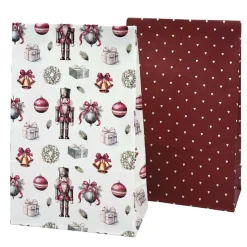 Kremmerhuset Adventsposer 24-pk nostalgi| Gaveinnpakking|Julepynt