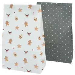 Kremmerhuset Adventsposer 24-pk pepperkake| Gaveinnpakking|Julepynt