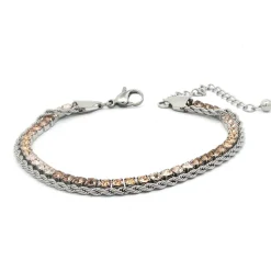 Kremmerhuset Armbånd, ombrè grey S| Armbånd