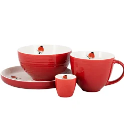 Kremmerhuset Asjett Dompap 21 cm| Servise|Juleservering