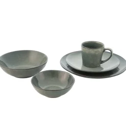 Kremmerhuset Asjett Iben 21 cm grønn-blå| Servise