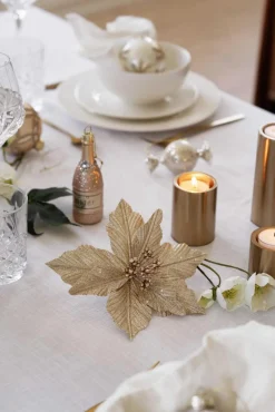 Kremmerhuset Blomst på klype| Julepynt|Julekuler