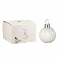 Kremmerhuset Bordkortholder julekule 4 pk| Servering|Juleservering