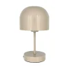 Kremmerhuset Bordlampe Napoli oppladbar 24 cm beige| Lamper