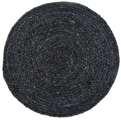 Kremmerhuset Dekkebrikke rund sort| Duker, Spisebrikker, Brikker Og Løpere