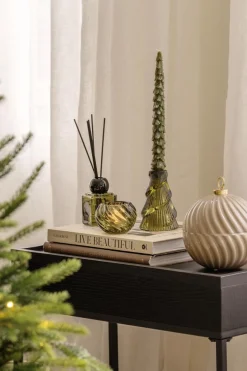 Kremmerhuset Dekor kronelys juletre 25cm 2-pk| Kronelys|Julelys Og Lysestaker