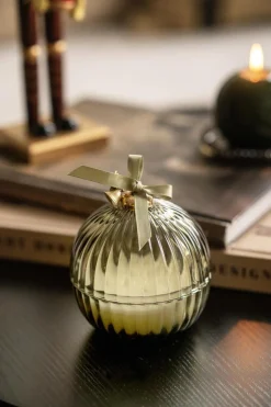 Kremmerhuset Duftlys julekule Cinnamon Swirl| Duftlys|Julelys Og Lysestaker