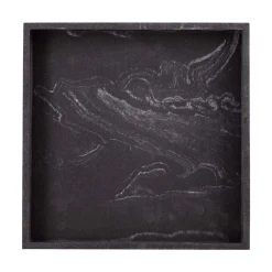 Kremmerhuset Fat marmor sort 25x25cm| Baderomsartikler