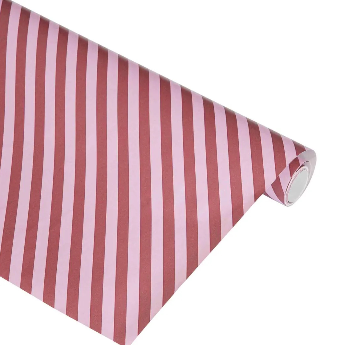 Kremmerhuset Gavepapir Stripe, rosa| Gaveinnpakking