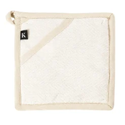 Kremmerhuset Gryteklut Herringbone 2 pk beige| Kjøkkentekstil