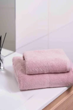 Kremmerhuset Håndklesett 2 pk rosa| Annen Tekstil|Baderomsartikler