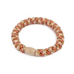 Kremmerhuset Hårstrikk, tuttifrutti, rust, gull, taupe| Hårstrikk