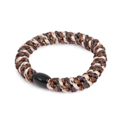 Kremmerhuset Hårstrikk Tuttifrutti sort/hvit/kobber| Hårstrikk