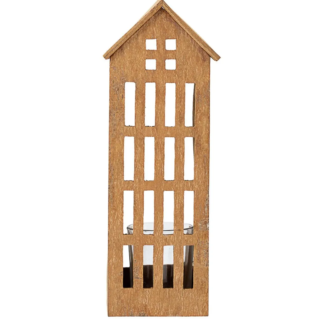 Kremmerhuset Kanelhus Telys H:23cm| Lykter|Julelys Og Lysestaker