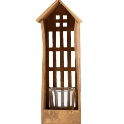 Kremmerhuset Kanelhus Telys H:23cm| Lykter|Julelys Og Lysestaker