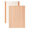 Kremmerhuset Kjøkkenhåndkle Georg 50x70 sett oransje| Annen Tekstil|Kjøkkentekstil