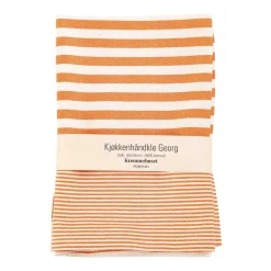 Kremmerhuset Kjøkkenhåndkle Georg 50x70 sett oransje| Annen Tekstil|Kjøkkentekstil