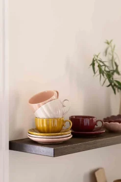 Kremmerhuset Kopp Cille, burgunder| Krus|Servise