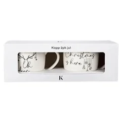 Kremmerhuset Kopp 2pk jul| Krus|Juleservering