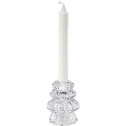 Kremmerhuset Kronelysestake Glitre 9,6 cm| Lysestaker|Julelys Og Lysestaker