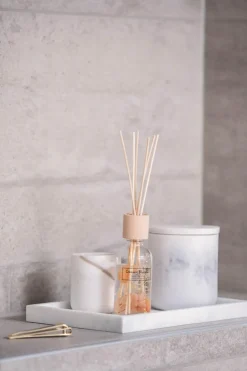 Kremmerhuset Krukke m/lokk Marmor| Baderomsartikler