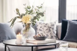 Kremmerhuset Kubbelys 10 cm hvit| Kubbelys