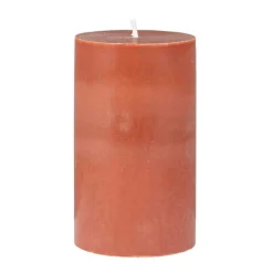 Kremmerhuset Kubbelys 100% stearin 10cm rust brun| Kubbelys