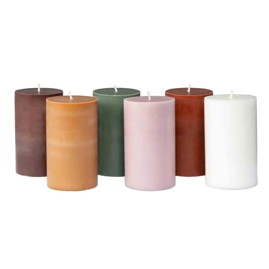 Kremmerhuset Kubbelys 100% stearin 10cm woodrose| Kubbelys