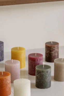 Kremmerhuset Kubbelys Rustikk 9cm offwhite| Kubbelys