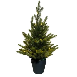 Kremmerhuset Lite juletre med ledlys H 60cm| Juletrær Og Julegrønt