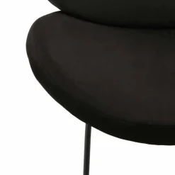 Kremmerhuset Loungestol Konrad Velur, sort| Loungestol|Stoler Og Krakker