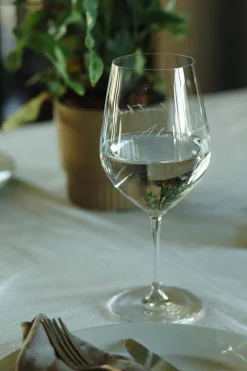 Kremmerhuset Lykketegning - Å ha en venn, Rødvinsglass 625 ml| Glass