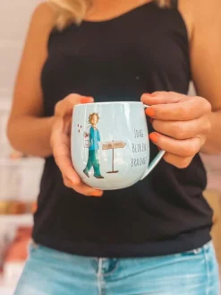 Kremmerhuset Lykketegning - Bra dag 40 cl blå| Krus