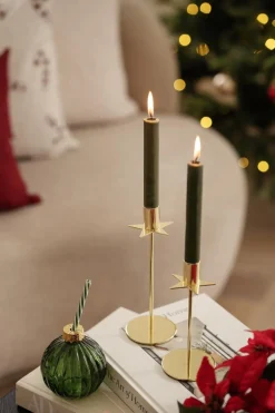 Kremmerhuset Lysestake Stjerna 18 cm| Lysestaker|Julelys Og Lysestaker