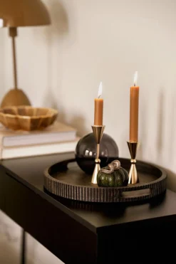 Kremmerhuset Lysfat Rille Ø 32 cm| Lysfat