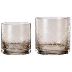 Kremmerhuset Lyslykt Billie rutet 10 cm| Lykter|Lysestaker