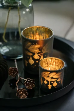 Kremmerhuset Lyslykt Nostalgi 12,5cm| Lykter|Julelys Og Lysestaker