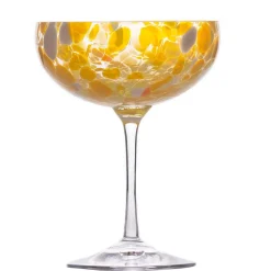 Kremmerhuset Magnor - Swirl Champagneglass, gul| Glass
