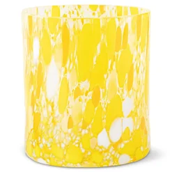 Kremmerhuset Magnor - Swirl drikkeglass/lykt gul| Glass