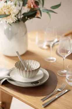 Kremmerhuset Middagstallerken Iben 26cm beige| Servise