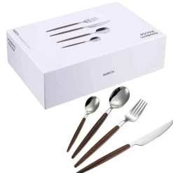 Kremmerhuset Modern House - North Bestikksett 16 deler brun| Bestikk