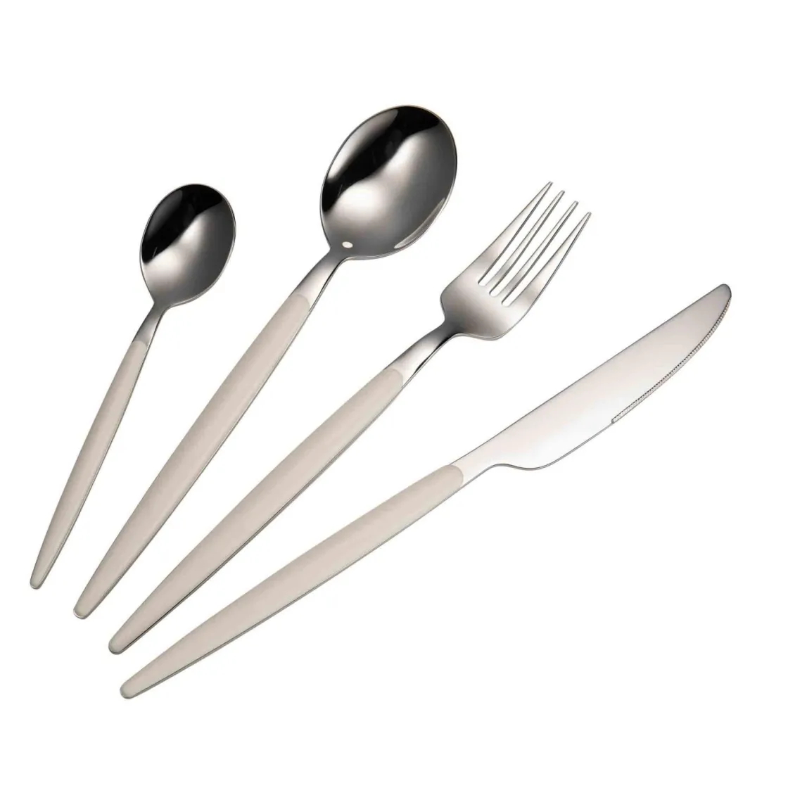 Kremmerhuset Modern House - North Light Bestikksett 16 deler hvit| Bestikk