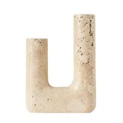 Kremmerhuset Muubs - Minerva Lysestake beige| Lysestaker