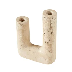 Kremmerhuset Muubs - Minerva Lysestake beige| Lysestaker