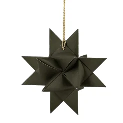 Kremmerhuset Papirstjerne 3D 2pk grønn| Julekuler