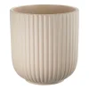 Kremmerhuset Potte Riley matt 20 cm, beige| Blomsterpotter Og Pidestaller