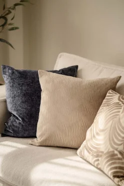 Kremmerhuset Putetrekk Chenille 48x48cm mørk blå| Putetrekk