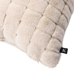 Kremmerhuset Putetrekk Faux fur ruter 48x48cm| Putetrekk