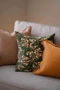 Kremmerhuset Putetrekk monstera print 48x48cm| Putetrekk