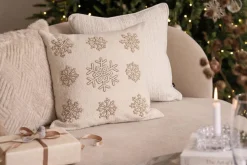 Kremmerhuset Putetrekk Perledryss 48x48cm| Putetrekk|Juletekstil